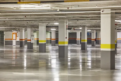Czyszczenie garaży podziemnych